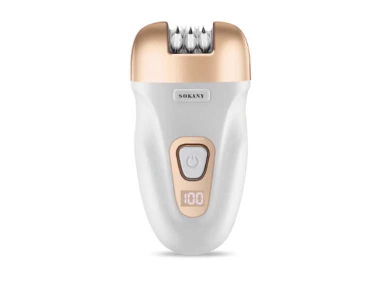 Sokany SK-17005 3-in-1 Total Grooming Kit – Painless Epilator, Shaver & Callus Remover